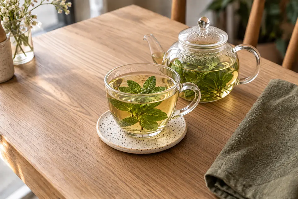 Fresh Mint Tea