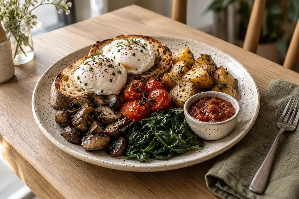 Moss Breakfast Plate
