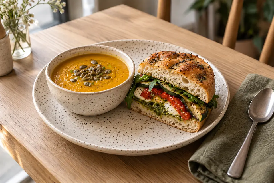Soup and Half-Sandwich Lunch Deal